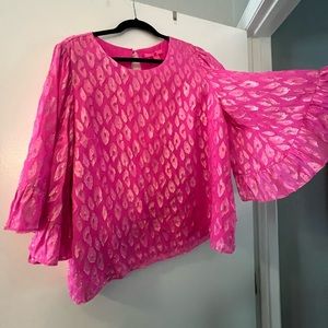 Lilly Pulitzer Bell Sleeve Blouse
